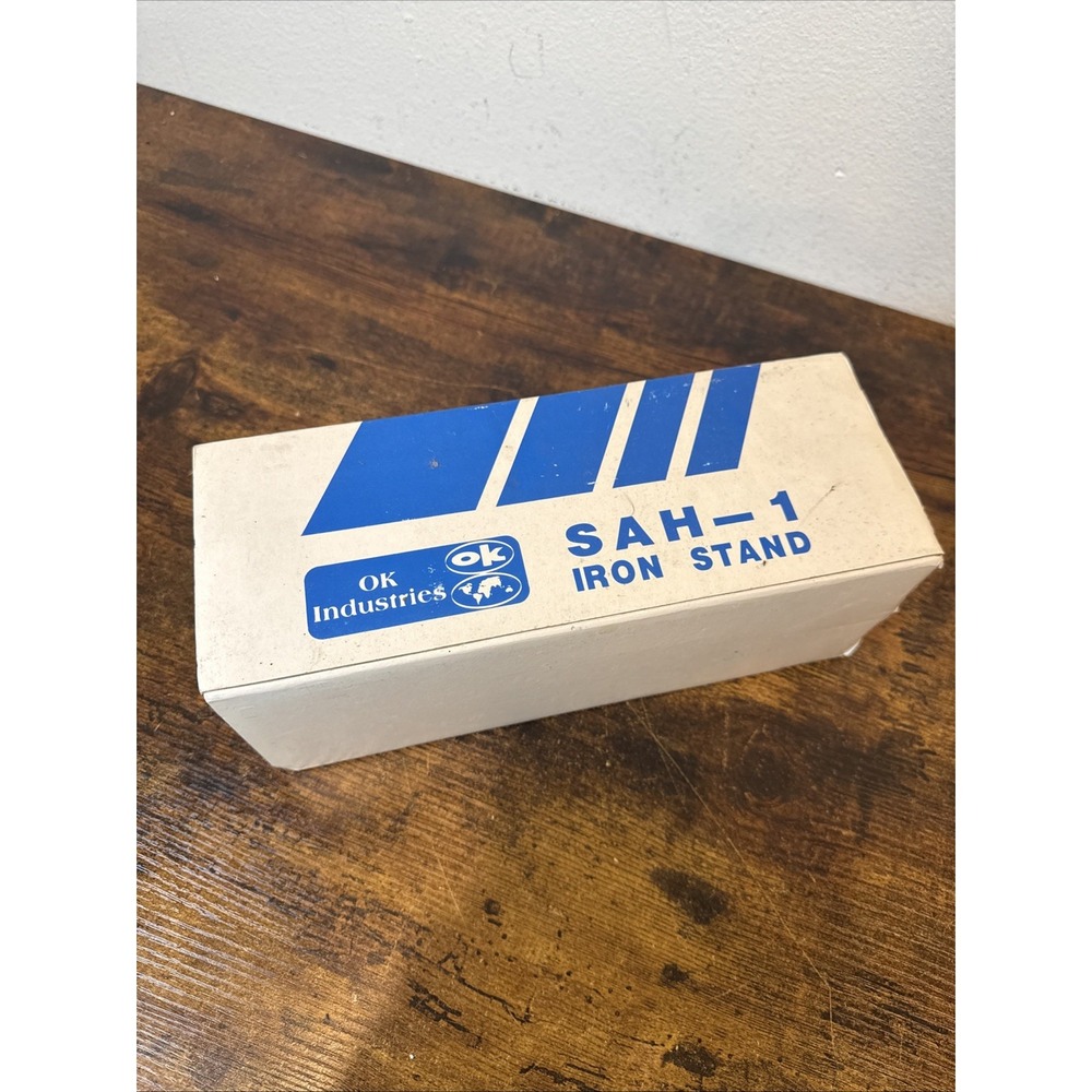 OK Industries SAH-1 Soldering Iron Stand Black Heavy Duty New In Box
